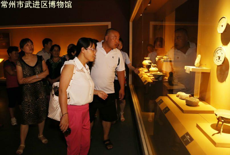 北京社区教育考察团参观博物馆、名人馆