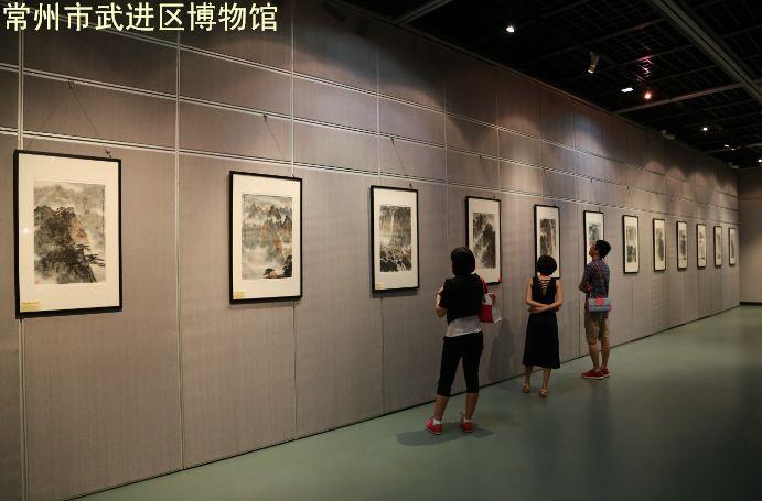 师承抱石绘丹青?伍霖生作品展