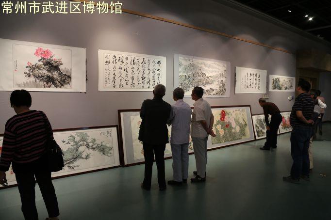 武进区老干部“喜迎花博会”书画展