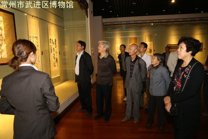 湖北省花协一行参观我馆