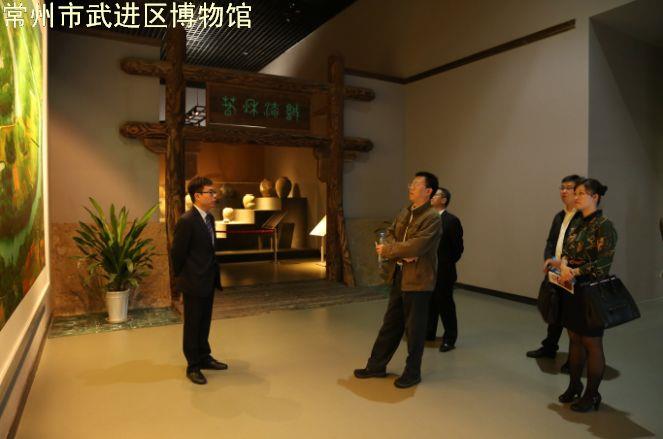 清华大学继续教育学院院长参观我馆