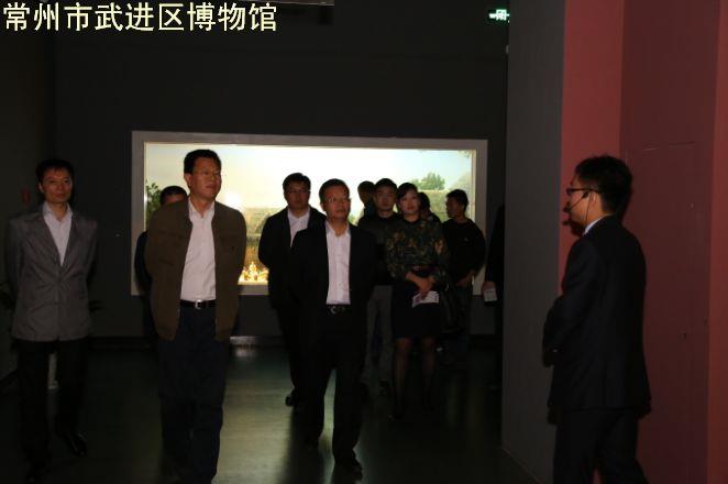 清华大学继续教育学院院长参观我馆