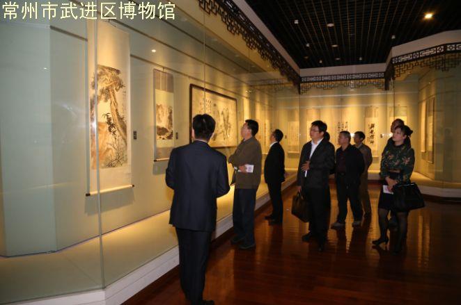 清华大学继续教育学院院长参观我馆