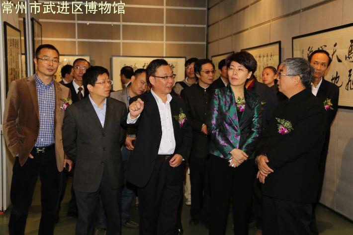 中国书法名家张飙迎马年古诗词书法展——暨常州市武进区龙承博物馆开馆一周年庆典