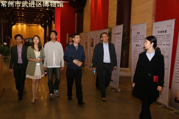 台湾国民党青年工作委员会荣誉总会长一行参观我馆