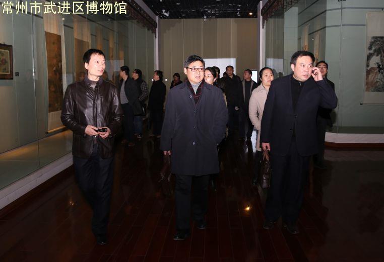 市文广新局副局长周晓东一行调研我馆