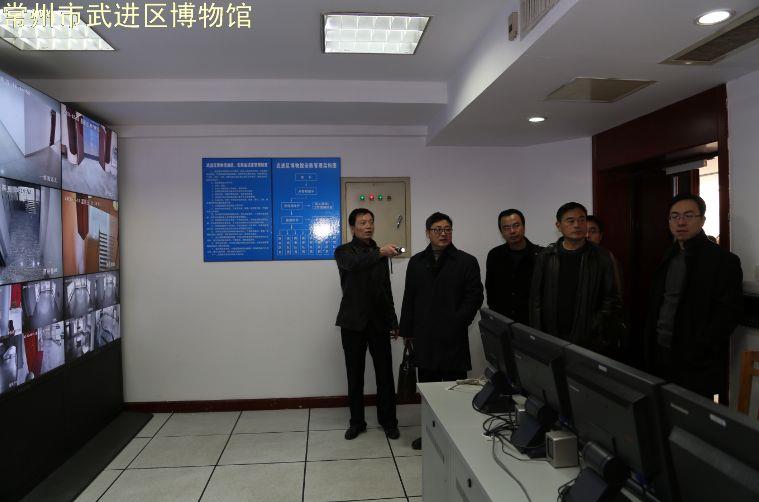 市文广新局副局长周晓东一行调研我馆