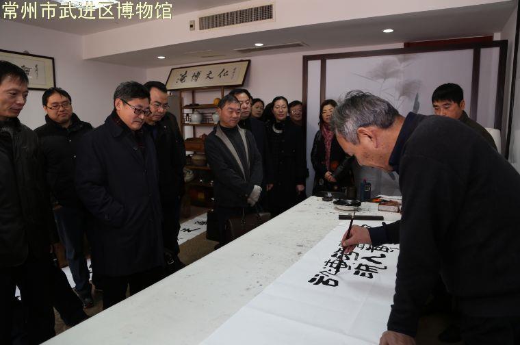 市文广新局副局长周晓东一行调研我馆