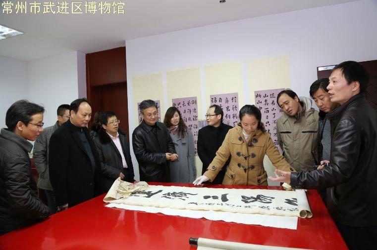 区领导调研武进博物馆