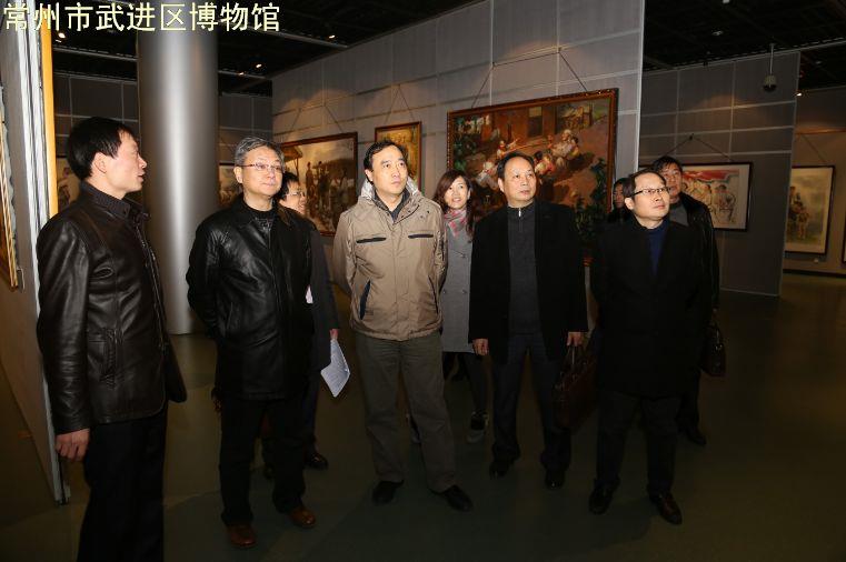 区领导调研武进博物馆