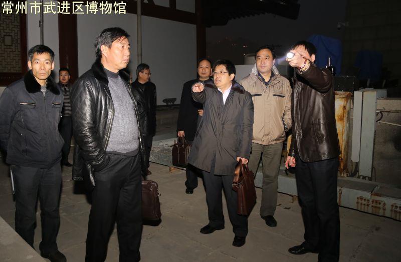 区领导调研武进博物馆