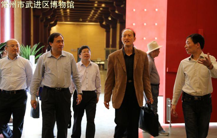 中国社会科学院考古研究所朱乃诚教授一行参观