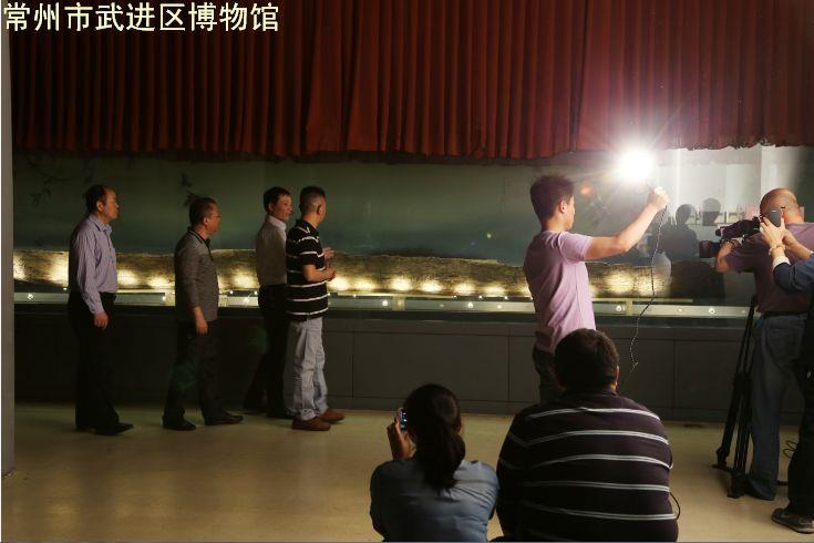 央视《国宝档案》栏目组在我馆取景