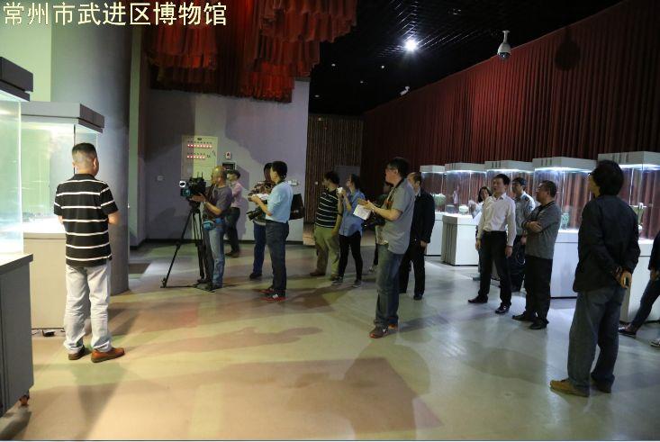 央视《国宝档案》栏目组在我馆取景