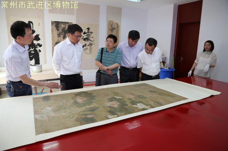 武进区委书记周斌调研武进博物馆