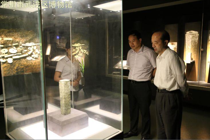 省编办主任刘方一行参观我馆