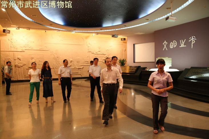 省编办主任刘方一行参观我馆