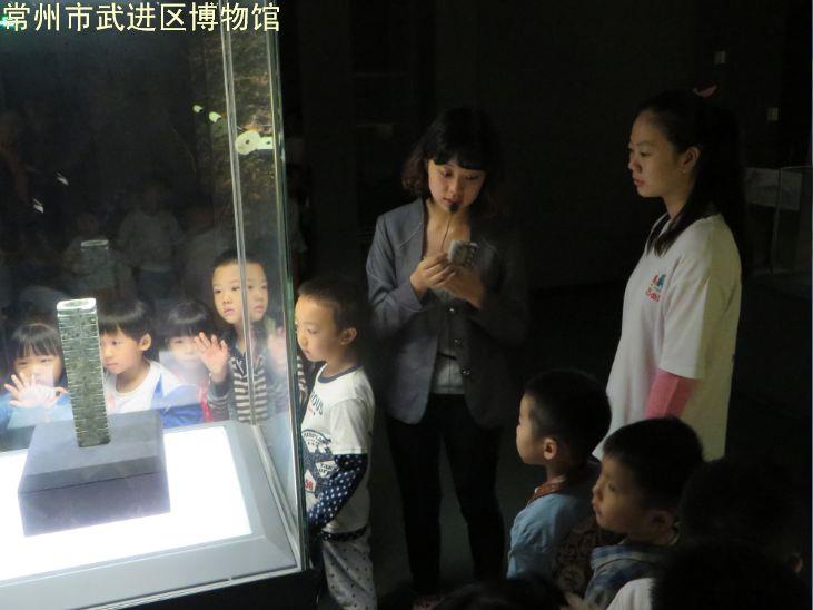 武进吉的堡幼儿园师生参观我馆