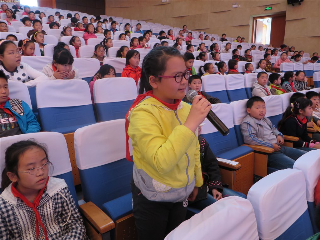 “苗苗讲堂”走进湖塘实小