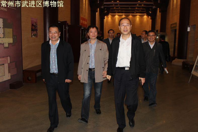 常州市副市长、市公安局局长尚建荣率市文明城市测评组实地考察我馆