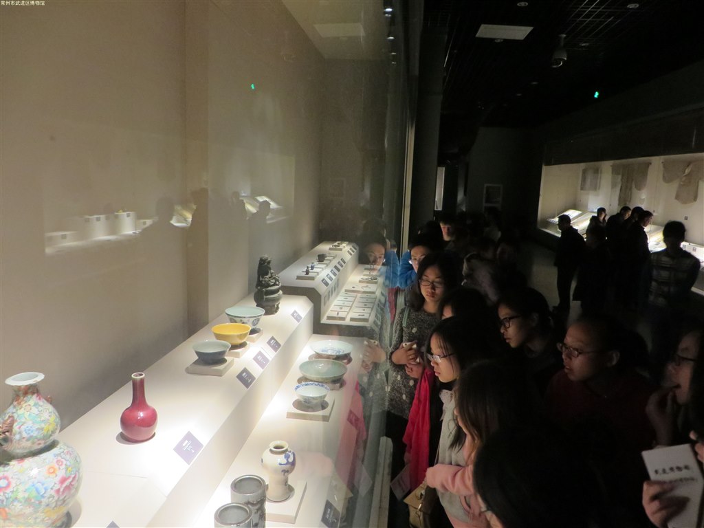 常州大学、江苏理工学院志愿者走进武进博物馆