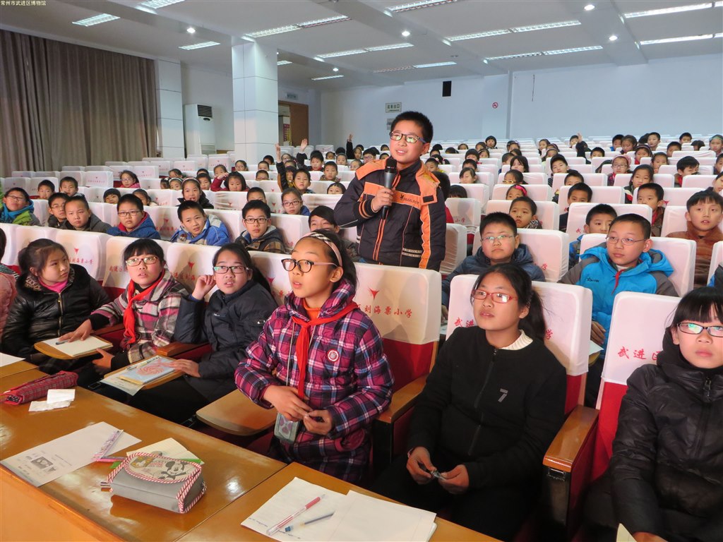 “奇妙武博”系列活动走进刘海粟小学