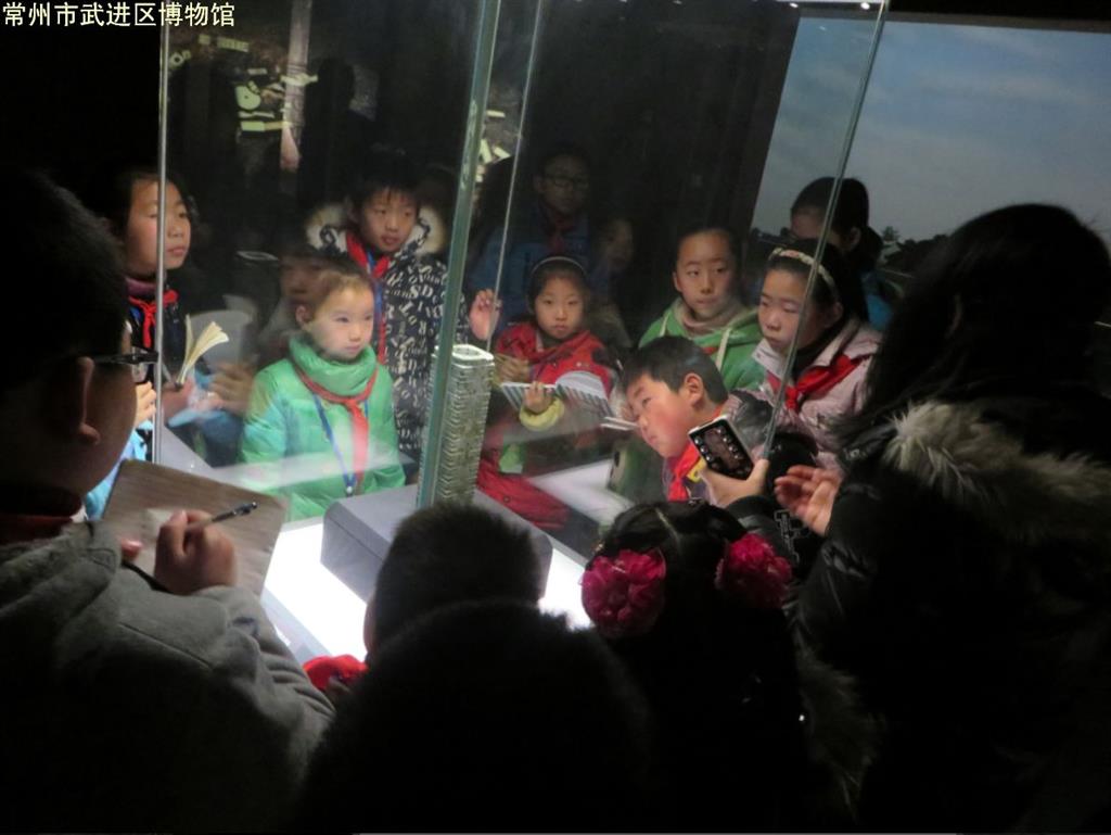 花园小学学生参观武进博物馆