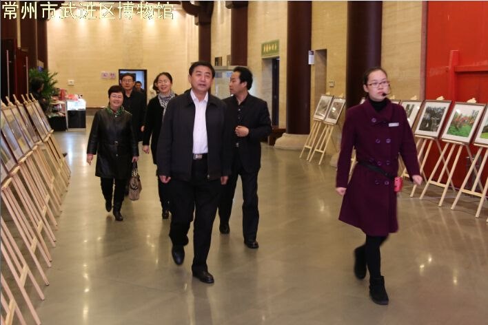 兰州市副市长戈银生一行参观我馆