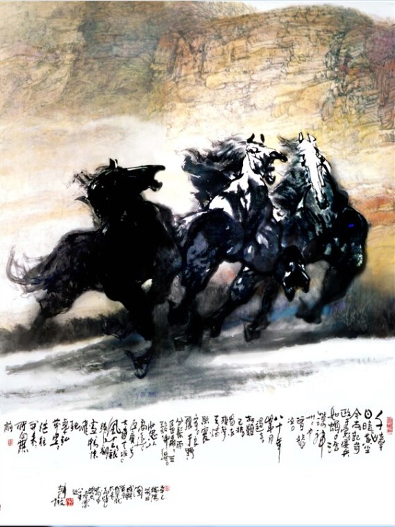 大型史诗画展——天堂烙血图