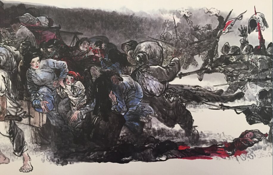 大型史诗画展——天堂烙血图