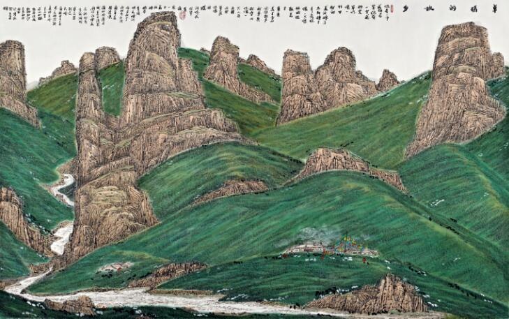 精神田园的歌者 著名画家王建树山水画作品展