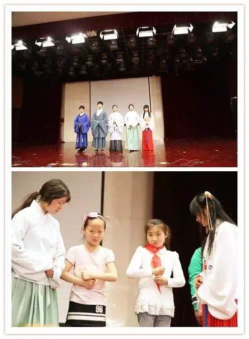 武博国学大讲堂 ——“古服华彩”明代服饰小课堂走进牛塘中心小学