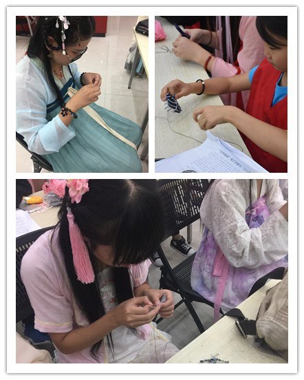 “古香粉黛”妆发小课堂在常大学生专场