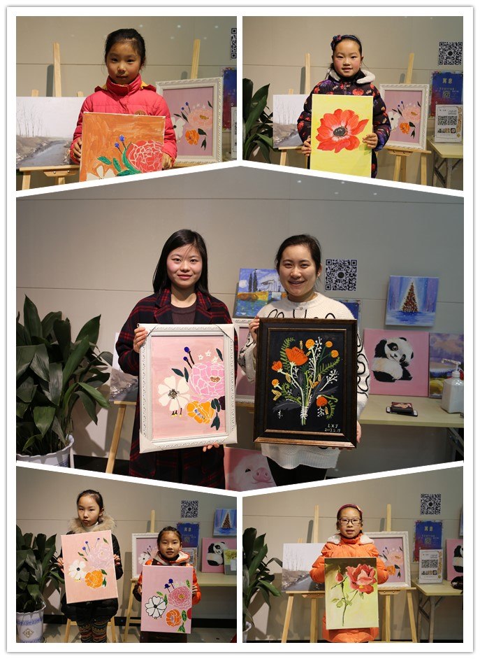 活动回顾|繁“花”似锦——“当云锦遇上油画”之花儿朵朵开