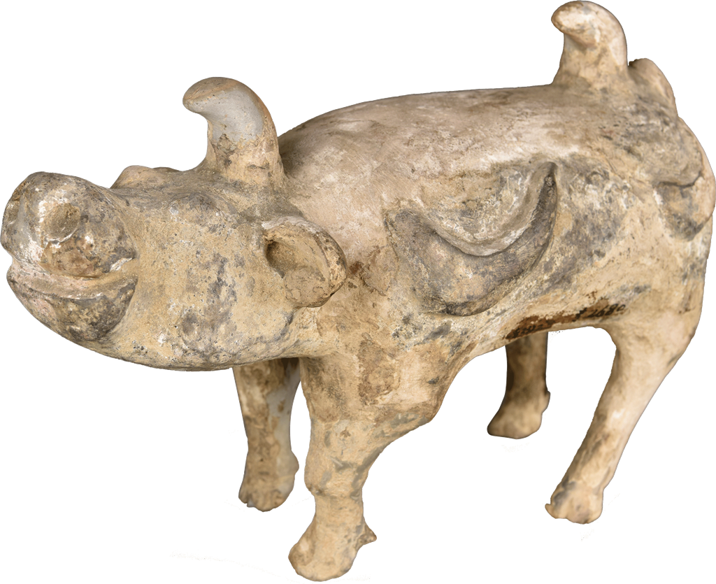 南朝 灰陶穷奇.png