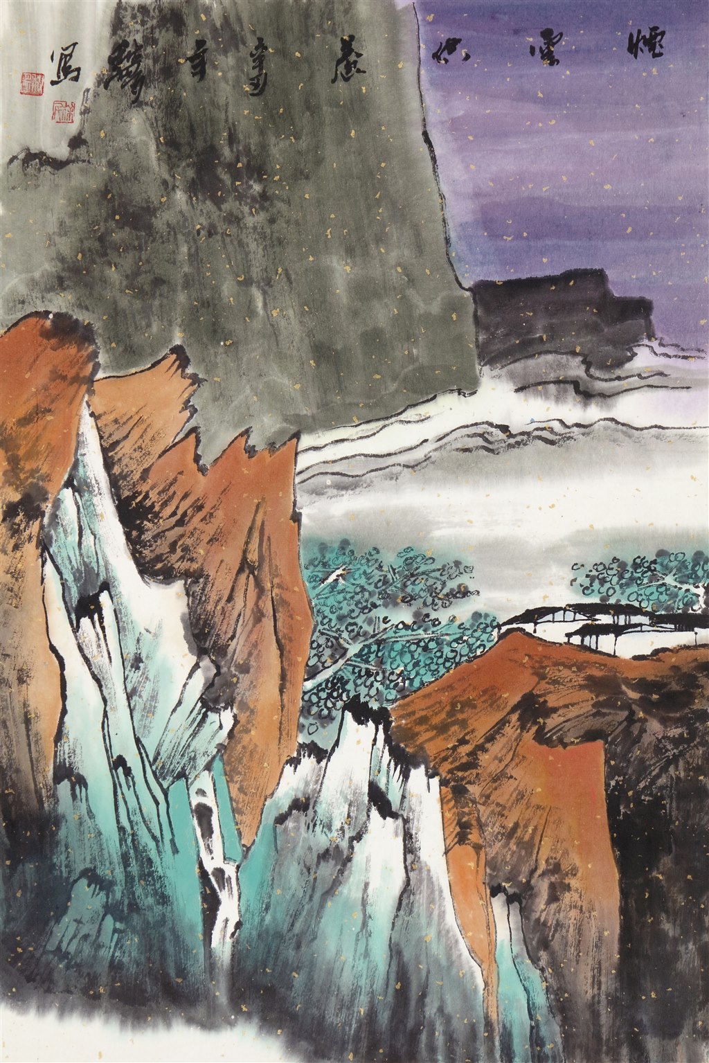 徐秋明 青绿山水 69cm×46cm 中国画.jpg 徐秋明 青绿山水 69cm×46cm 中国画.jpg